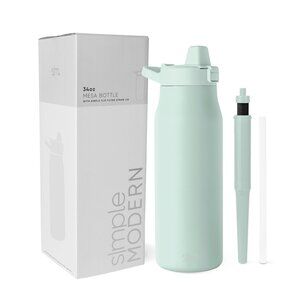 Simple Modern 34oz Filtered Water Bottle w/ Flip Straw Lid – Retro Mint